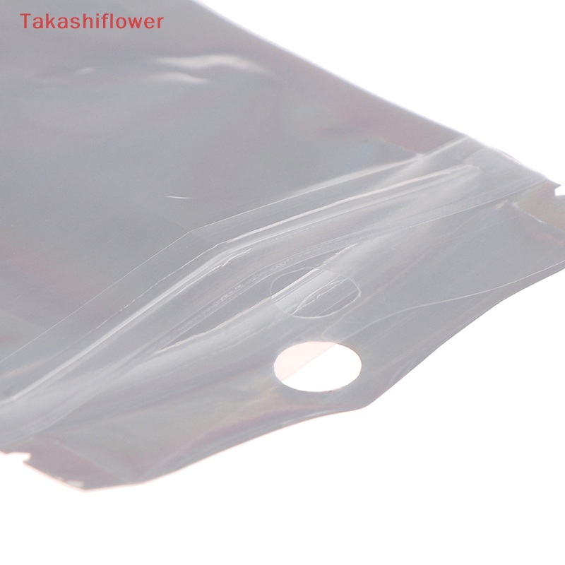 Set 10 Túi Zip Lá Nhôm Trong Suốt Đựng Trang Sức Tiện Dụng