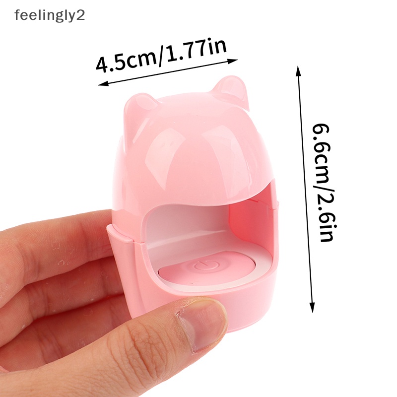 Máy Sấy Khô Sơn Móng Tay UV LED Mini 6W Sạc USB Tiện Dụng