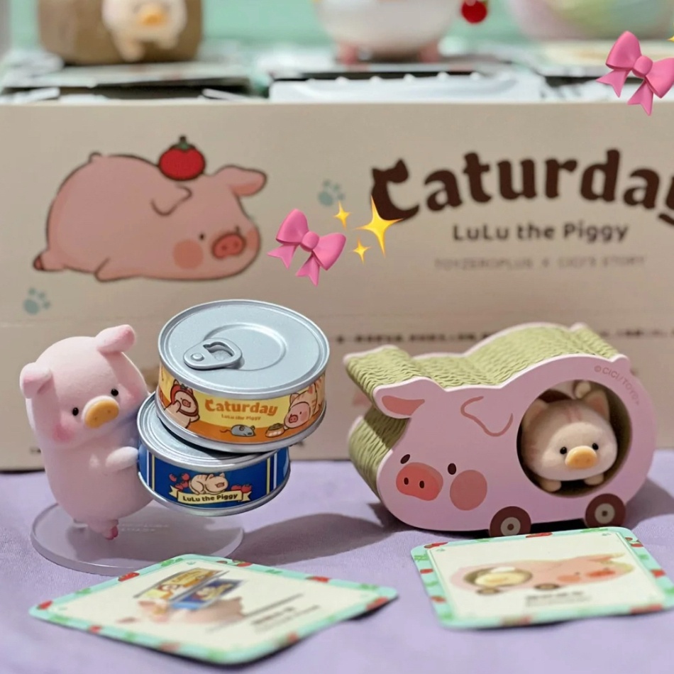 Đồ trang trí Đồ Chơi Nhân Vật Lulu The Pigurday Series Thứ Bảy Lulu Classic Thứ Bảy 3