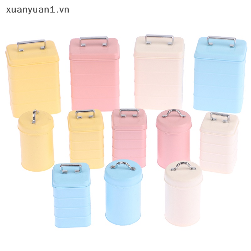 Set 3 Hũ Bánh Mì Tỉ Lệ 1 / 6 Cho Nhà Búp Bê