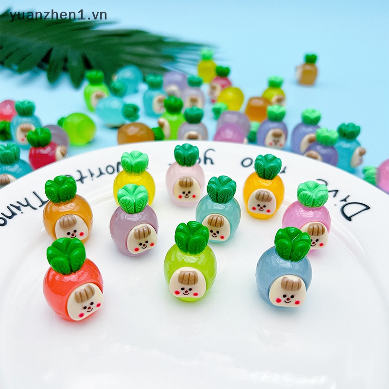 1 Đồ trang trí Quả Bơ / Dứa Dorami Mini Phát Sáng Dùng Để Trang Trí