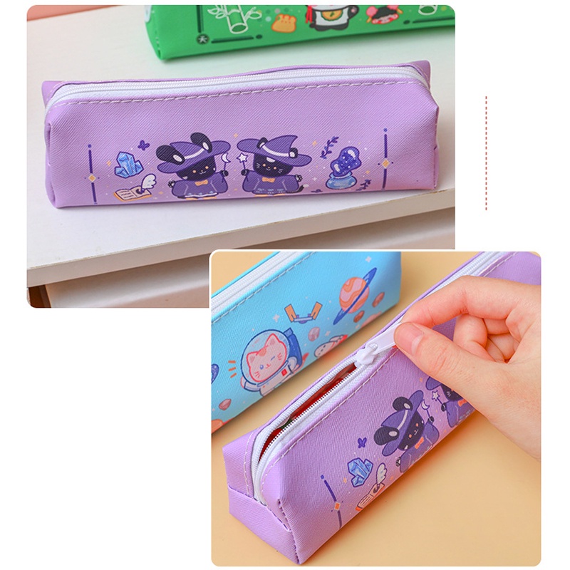 Túi Đựng Bút Họa Tiết Hoạt Hình Dễ Thương Sức Chứa Lớn