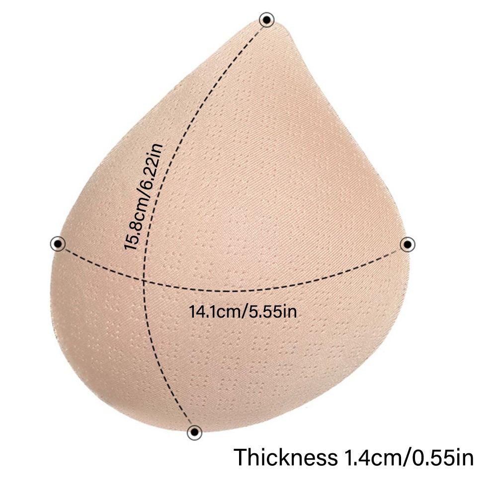 Set 2 Cặp Mút Đệm Nâng Ngực Có Thể Tháo Rời Tiện Dụng Khi Mặc Bikini