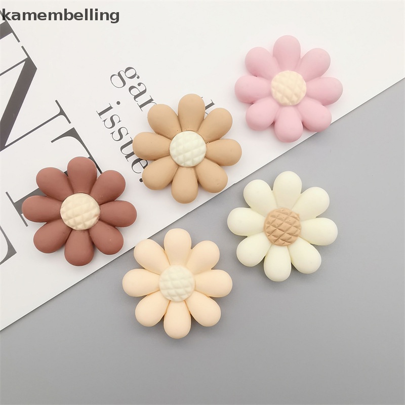 Set 10 Kẹp Tóc Hình Hoa Hướng Dương Nhiều Màu Sắc Chất Lượng Cao DIY