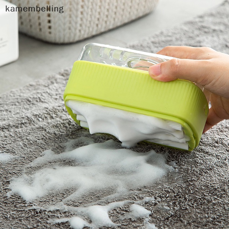 Kamembelling Hộp Đựng Xà Phòng Có Con Lăn + Lỗ Thoát Nước Tiện Dụng Mang Đi Du Lịch