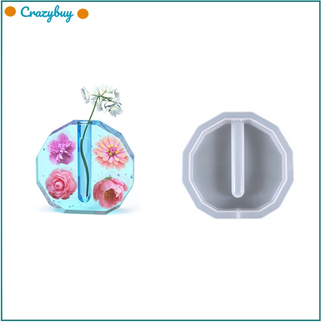 Cr Khuôn Silicon Resin Làm Hoa Thủy Canh / Hoa Để Bàn Trang Trí Nhà Ở / Văn Phòng
