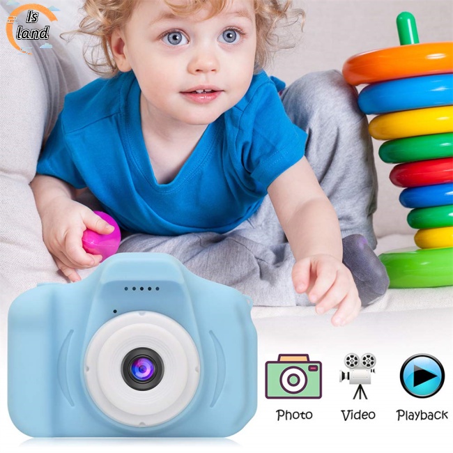 Máy Quay Video Kỹ Thuật Số Mini Thông Minh Hd Có Thể Sạc Lại Cho Trẻ Em
