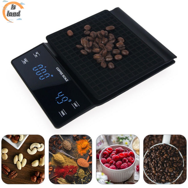 Cân Điện Tử Kỹ Thuật Số 0.1g Dùng Cân Cà Phê / Thực Phẩm