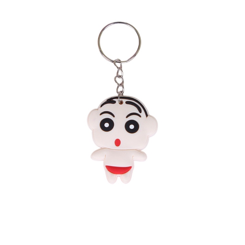 Móc Khóa Silicon Thân Thiện Với Môi Trường Họa Tiết Hoạt Hình Dễ Thương