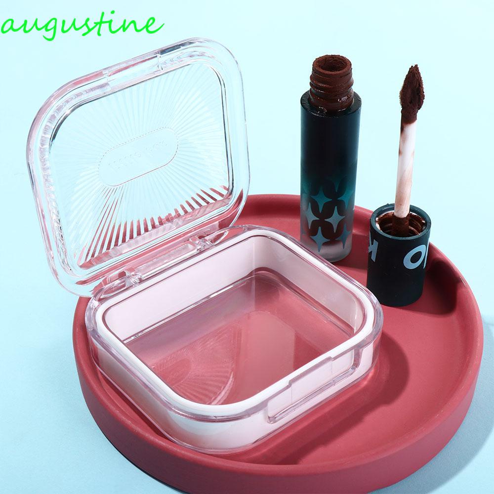 Hộp Đựng Nhẫn / Đồ Dùng Màu Trơn Nhỏ Gọn Tiện Dụng Cho Nữ