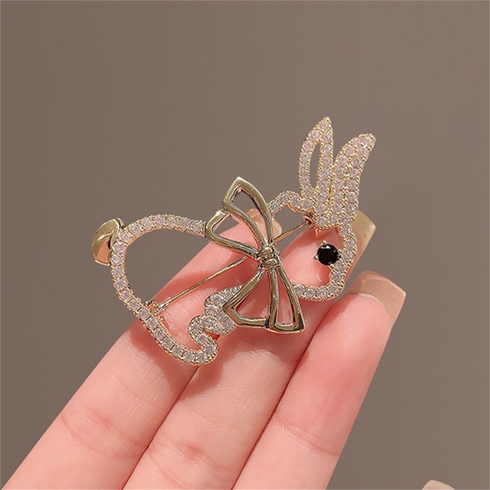 Ghim Cài Áo Hình Chú Ong Đính Đá Pha Lê Thời Trang Cho Nam Nữ