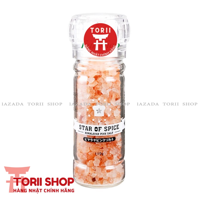 Muối hồng Himalaya Star of Spice 110g hàng nội địa Nhật | Himalaya Pink Salt 110g