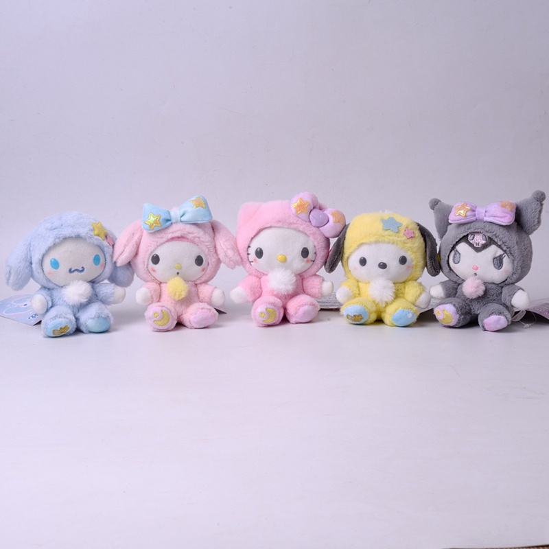 SANRIO Thú Nhồi Bông Hình Cinnamoroll Kuromi HelloKitty Pochacco Mymelody Dễ Thương