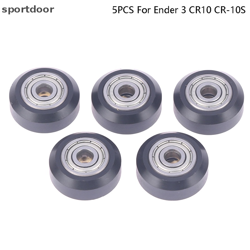 Set 5 Bánh Xe Ròng Rọc Bằng Nhựa Cho Ender 3 CR10 CR-10S