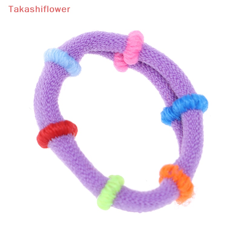 Set 50 Dây Cột Tóc Co Giãn Nhiều Màu Sắc Cho Nữ