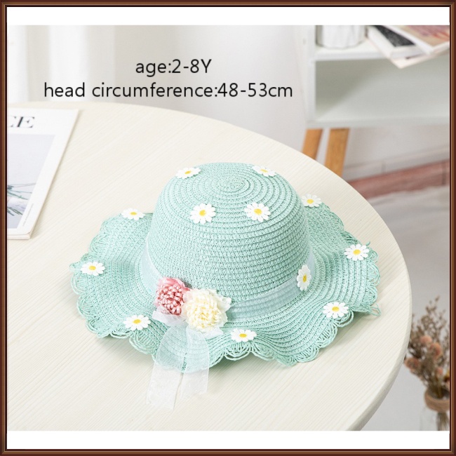 Set 2 Món Nón Chống Nắng + Túi Xách Dễ Thương Xinh Xắn Dành Cho Bé 2-8 Tuổi