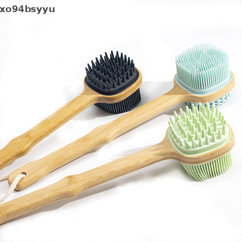 Bàn Chải Tắm Bằng Silicon Có Tay Cầm Xo94Bsyu Tiện Dụng