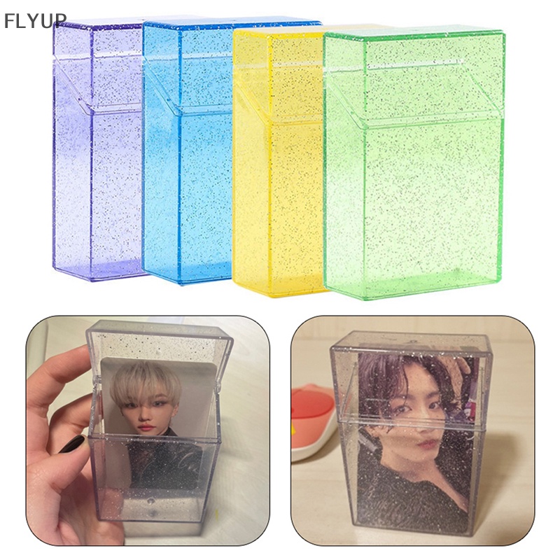 Hộp Đựng Ảnh 3 Inch Trong Suốt Lấp Lánh Xinh Xắn
