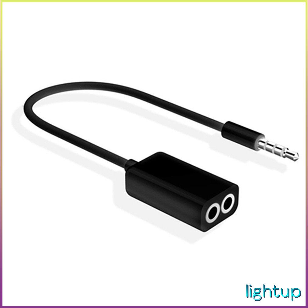 Cáp Chia Âm Thanh Đôi Adapter Cái Tai Nghe Bộ Chuyển Đổi Dây Giắc Cắm 3.5Mm Phụ Kiện Điện Thoại Di Động [Y/2]