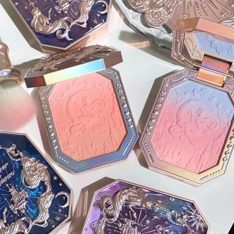 Phấn Má Hồng Trang Điểm Ánh Trăng Tiên Cá Dòng Nàng Tiên Cá Ánh Trăng Nhẹ Nhàng