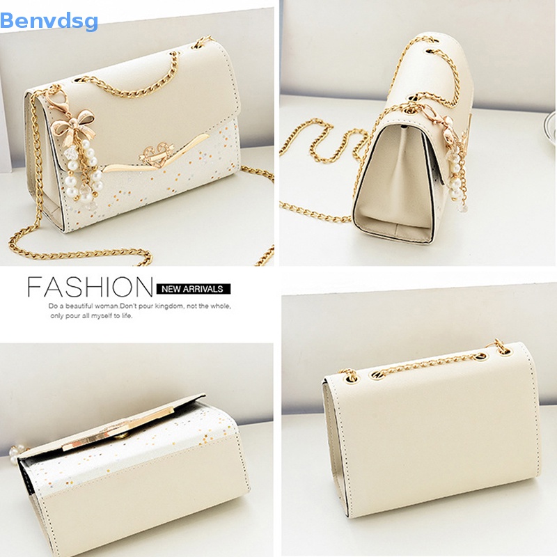 Túi Xách Đeo Chéo Đính Đá Thời Trang Cho Nữ