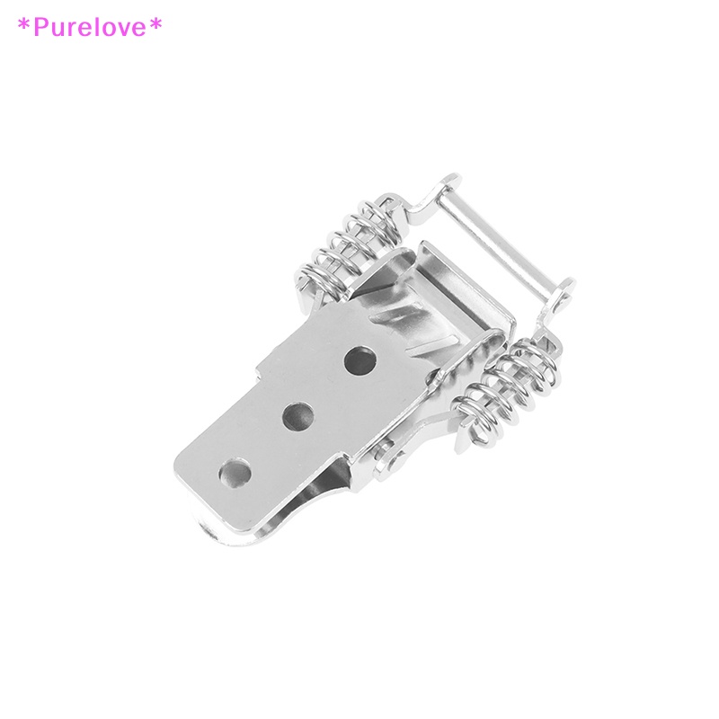 Purelove &gt; Chốt Khóa Hộp Công Cụ Vali Hộp Công Cụ Nạp Lò Xo Mạ Niken Mới