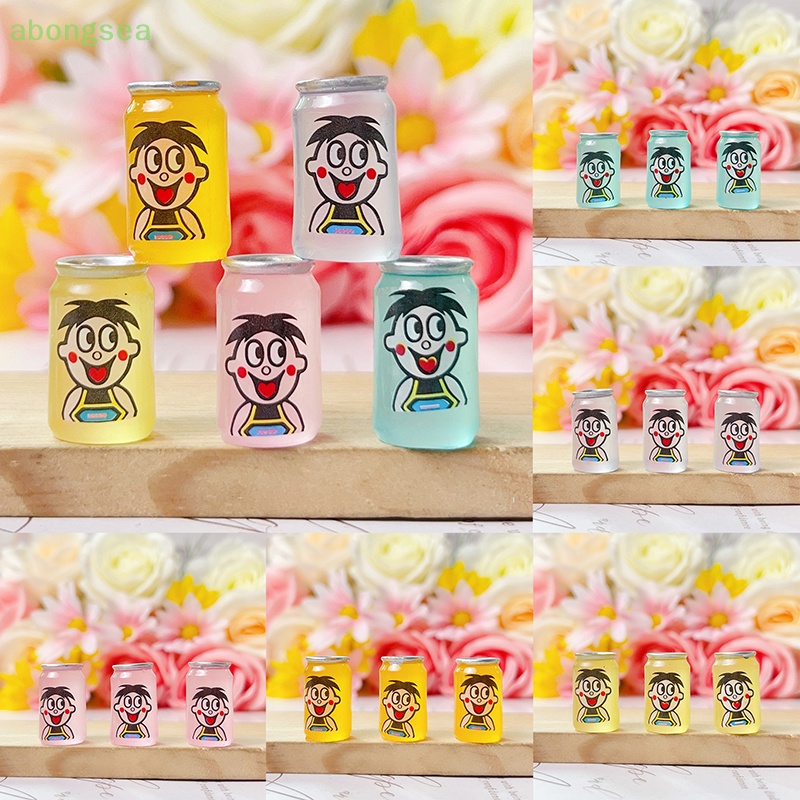 Abongsea Set 3 Bình Sữa Dạ Quang Dùng Trang Trí Tiểu Cảnh / Nhà Búp Bê