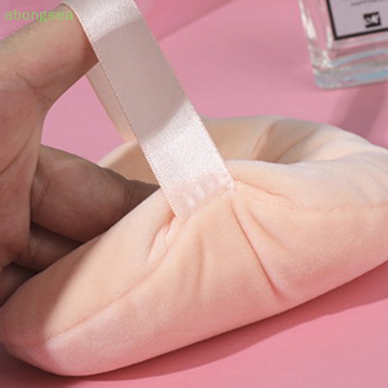 Abongsea Bộ Mút Trang Điểm Tròn Cỡ Lớn Mềm Mại Tiện Dụng