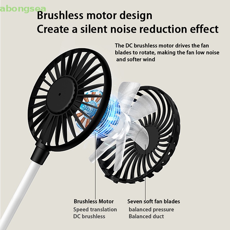 Quạt Nhỏ Làm Mát Không Ồn Cắm USB Mang Đi Tiện Dụng