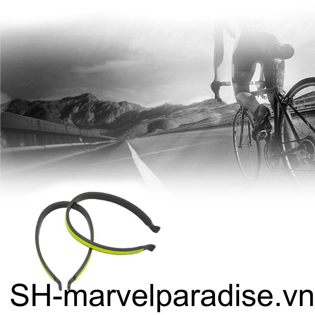 [MAPD] Set 2 Kẹp Quần Với Dải Phản Quang Trọng Lượng Nhẹ An Toàn Dành Cho Xe Đạp Có Độ Bền Cao