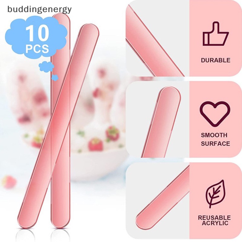 Set 10 Que Kem Bằng Acrylic Dùng Trang Trí DIY