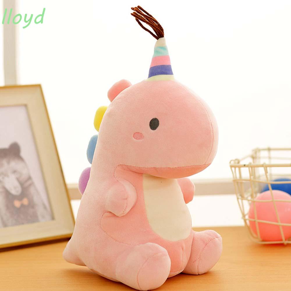 Thú Nhồi Bông Hình Khủng Long Hoạt Hình 23cm Mềm Mại Trang Trí Nhà Cửa