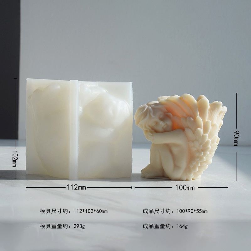 Khuôn Silicone Làm Chậu Cây Sen Đá Hình Đầu Cô Gái Bắc Âu