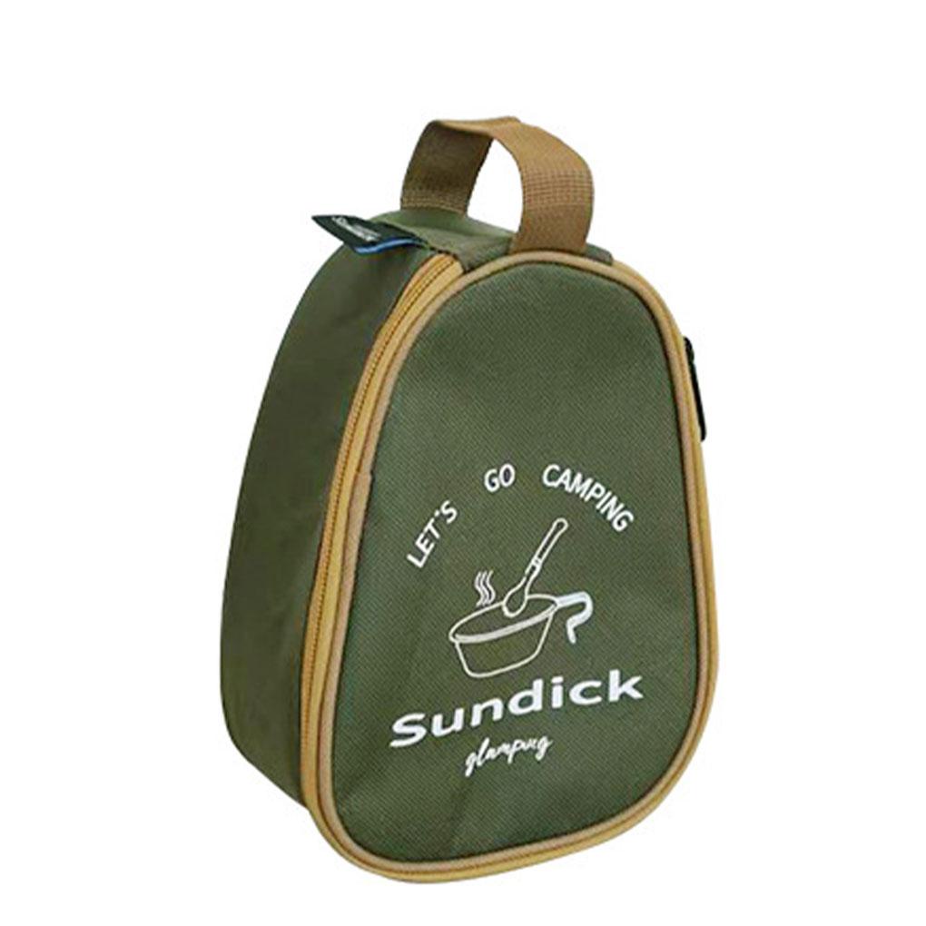 Túi Đựng Dụng Cụ Ăn Uống Cỡ Lớn Có Khóa Kéo Tiện Dụng Mang Theo Du Lịch Cắm Trại