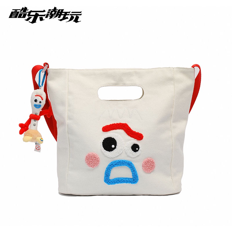 Túi Xách Vải Canvas Cỡ Lớn In Hình Chú Gấu Dâu Tây Disney Thời Trang 2023 Cho Nữ