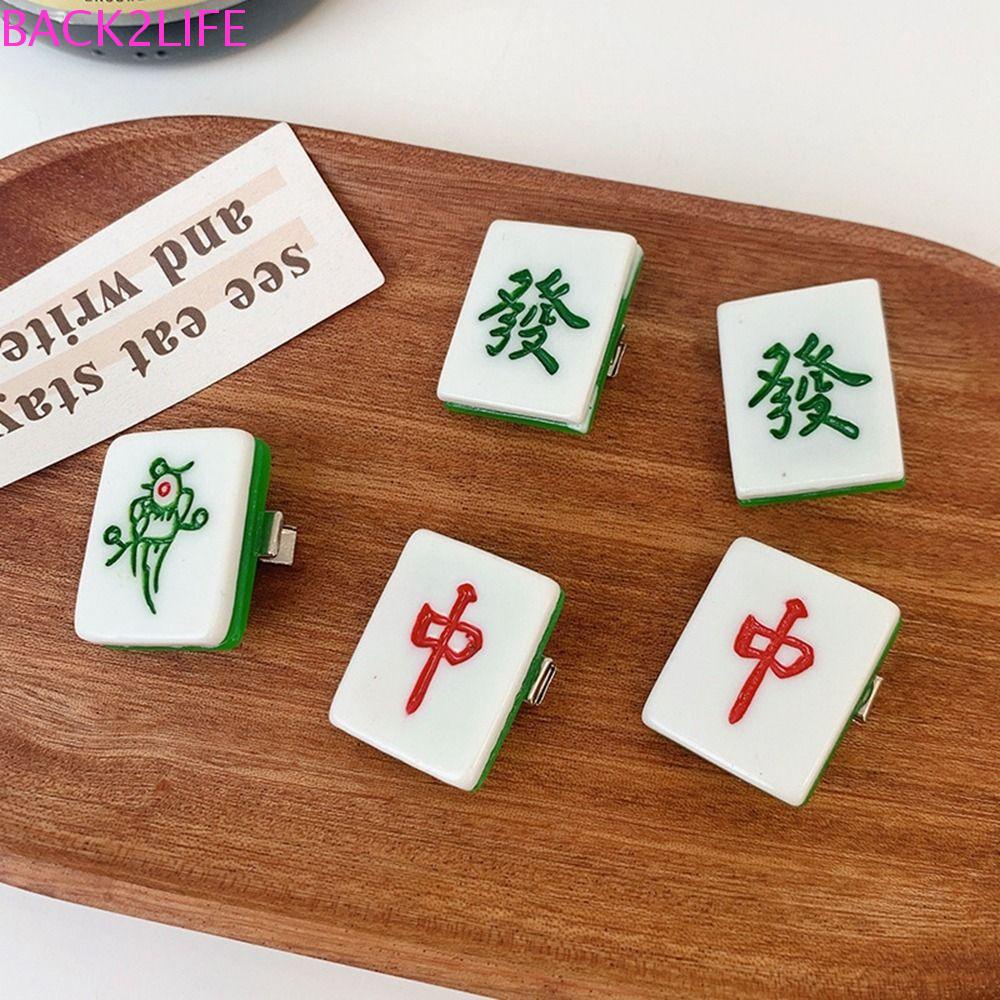 Kẹp Tóc Mỏ Vịt Mini Hình Học Sáng Tạo Cho Bé Gái BACK2LIFE