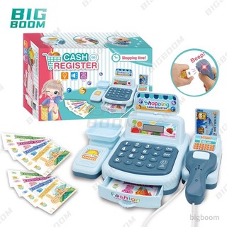 Máy tính tiền Mini Đồ chơi giáo dục mô phỏng vai trò của máy tính tiền siêu thị