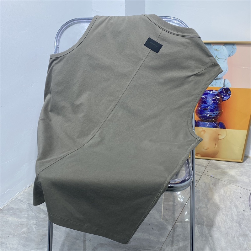 Áo Ba Lỗ Thể Thao Bằng Silicone Cotton In Họa Tiết Thời Trang Cho Nam Nữ