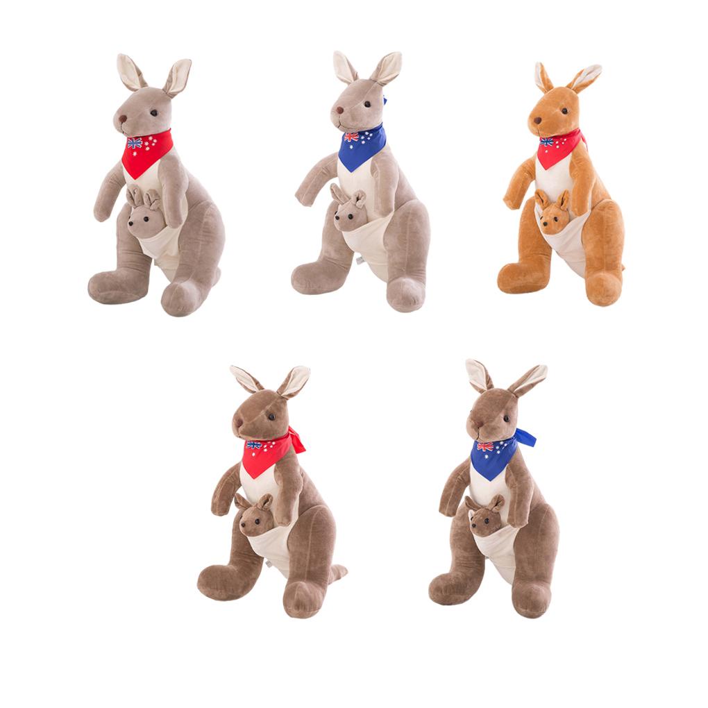 (runbu) Đồ Chơi Thú Nhồi Bông Hoạt Hình Nhiều Màu Sắc Mềm Mại Dễ Thương Tiết Kiệm Không Gian Có Thể Giặt Rửa Dành Cho