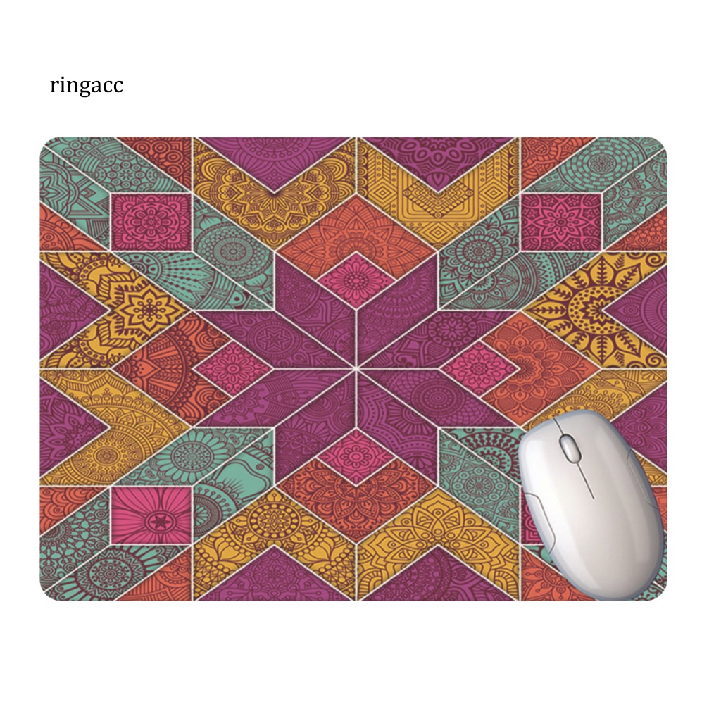 Tấm Lót Chuột RGA Mềm Mại Chống Trượt Họa Tiết Sáng Tạo Có Đệm Lót Cổ Tay