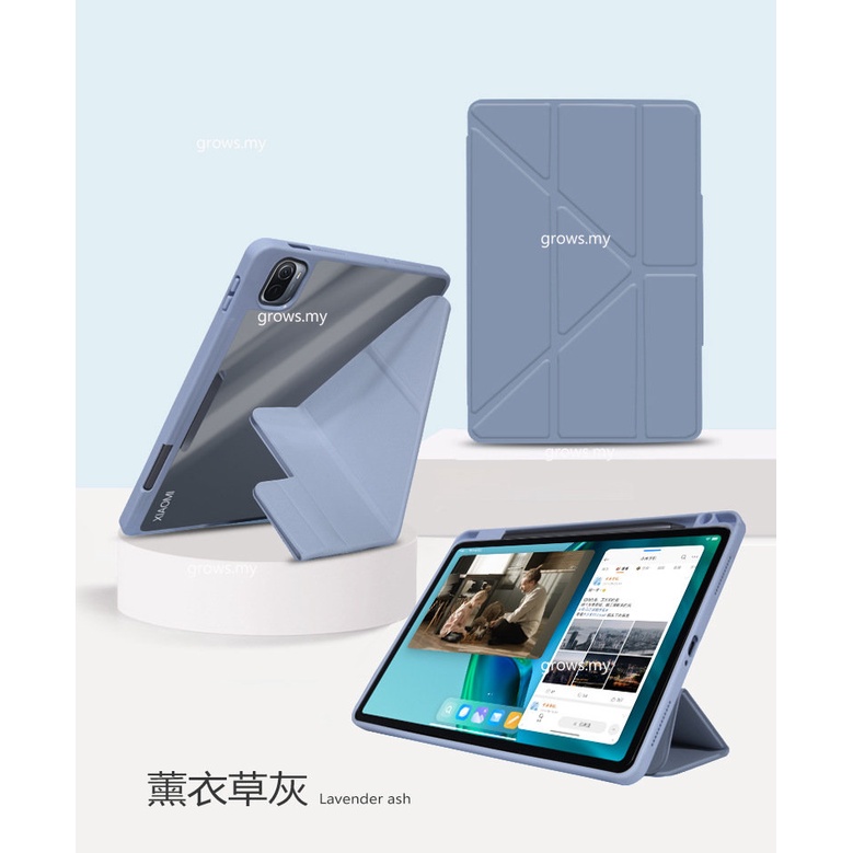Bao Da Máy Tính Bảng Khóa Từ Tính Cho Xiaomi Mi Pad 6 Pro 11 "Mi Pad 5 Pro Redmi Pad 2022 10.61" Đứng