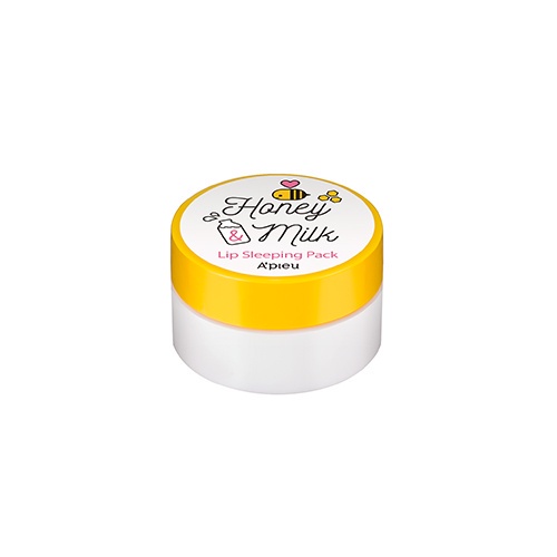 APIEU Túi Ngủ Cho Môi 6.7g Chiết Xuất Mật Ong & Sữa