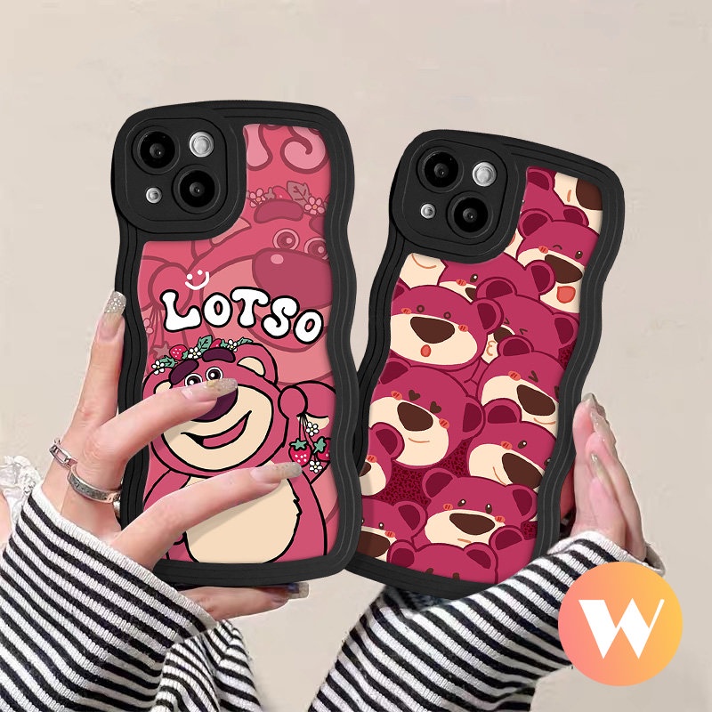 Ốp Điện Thoại Tpu Mềm Hình Gấu Dễ Thương Cho iPhone XR X XS Max 7Plus 8Plus 11 13 12 14 Pro Max 7 14 8 6s 6 Plus SE 2020