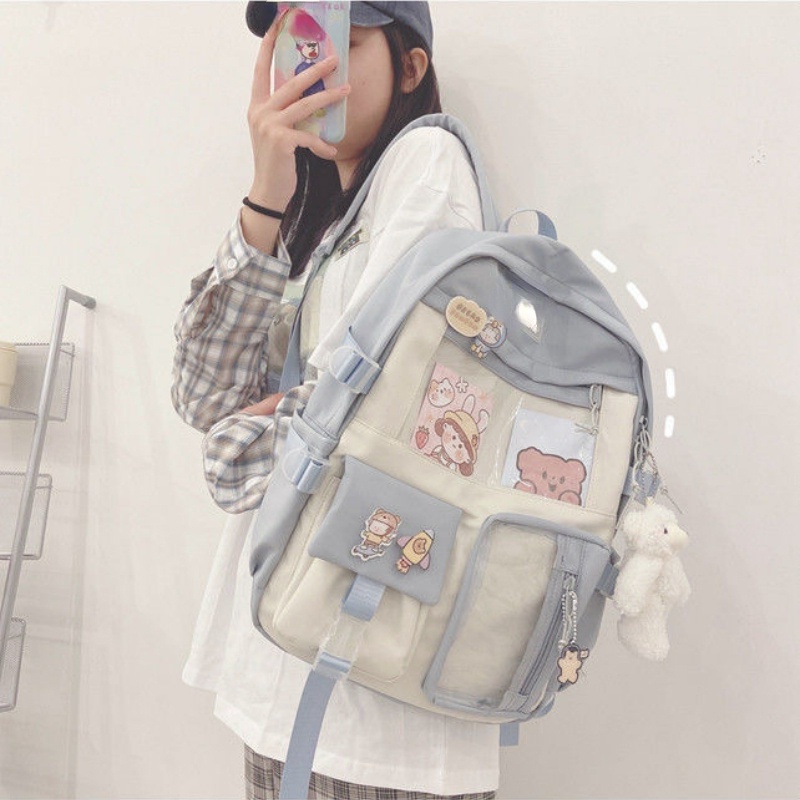 Ba Lô Học Sinh Hàn Quốc Sức Chứa Lớn Mới