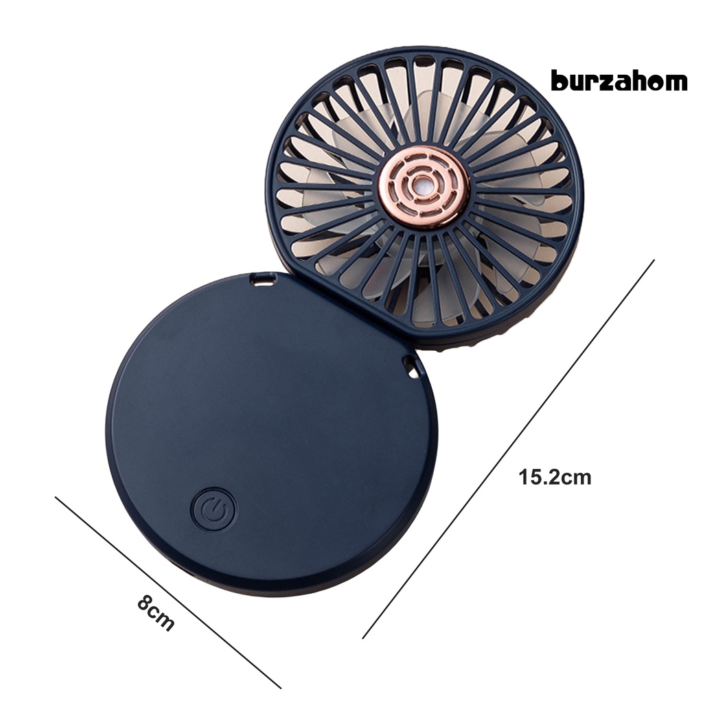 1 Bộ Quạt USB Gấp 180 Độ Gió Mạnh 3 Bánh Răng Có Thể Sạc Lại 3 Trong 1