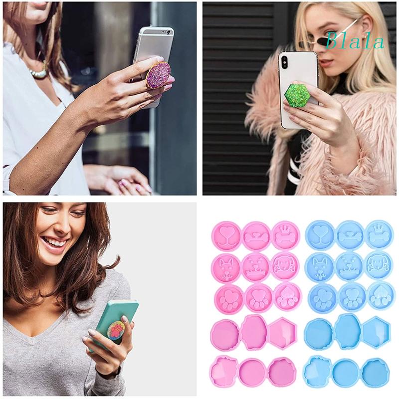 Khuôn Silicone 15 Ngăn Làm Đế Đỡ Điện Thoại Tiện Dụng