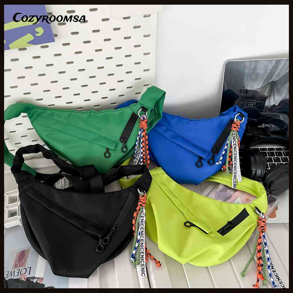 Túi Đeo Chéo Vai Bằng Nylon Thời Trang Sành Điệu Cho Nữ