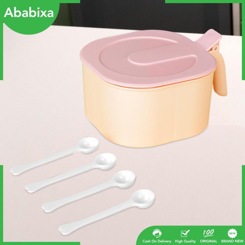 Hộp Đựng Gia Vị 4 Ngăn Tiện Dụng Cho Nhà Bếp