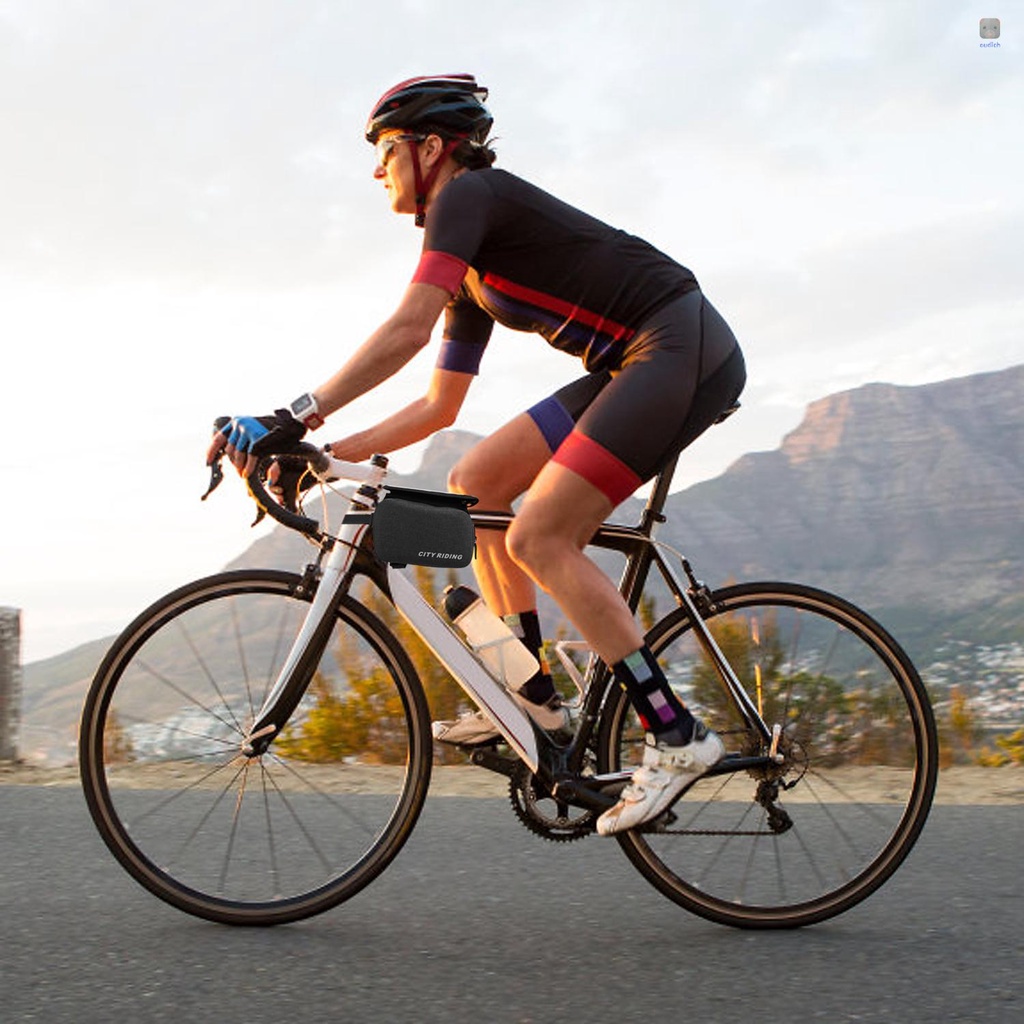 Túi Đựng Điện Thoại Gắn Khung Trước Xe Đạp Chống Nước Mưa Tiện Dụng