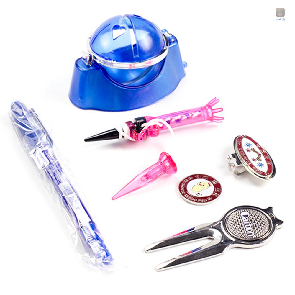 Bộ Dụng Cụ Đánh Dấu Đường Đánh Dấu Đường Đánh Golf Từ Tính (Kẹp Mũ Đánh Golf) Màu Sắc Ngẫu Nhiên